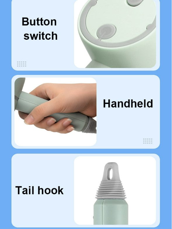 Multifunctional Electric Cleaning Household Brush Automatic Handheld Charging 1200mAh- Pink_2