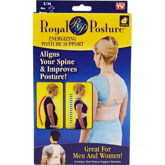Royal Energizing Posture Support Brace - 3XL/2XL / Brown_1