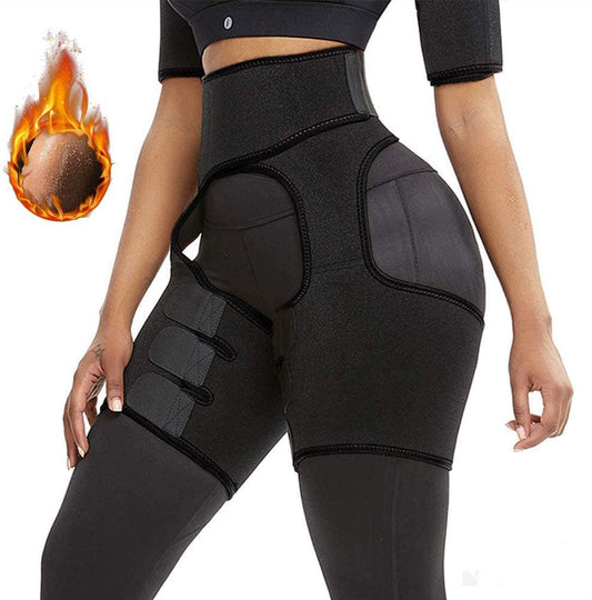 3 in 1 Hip Tummy Thigh One Piece Waist Band - 2X Large_0